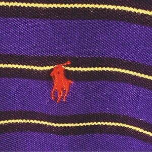 POLO RALPH LAUREN “GOLF” MODEL XXL 100% PIMA COTTON. GORGEOUS BLUE BLACK WHITE